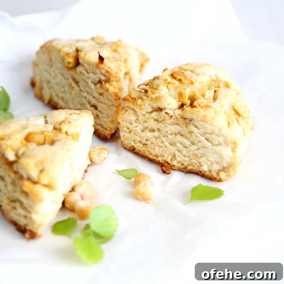 Vegan Chickpea Scones (Egg-Free Savory Recipe) 13 img 31519 22