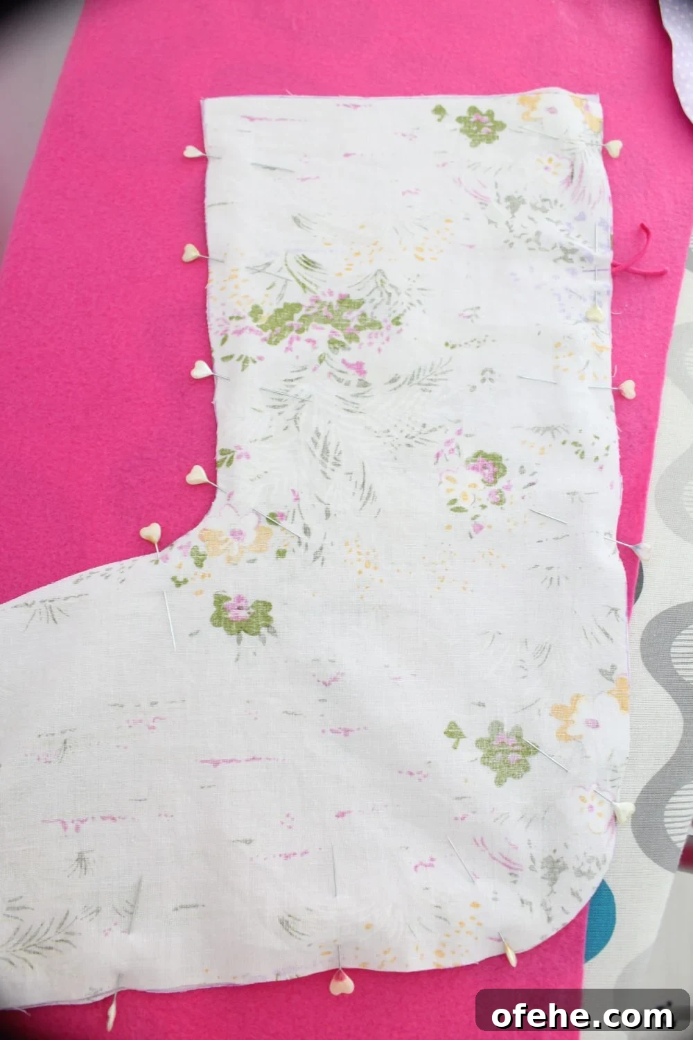 How to Make a Charming Simple Christmas Stocking (Video) 9 img 31573 8
