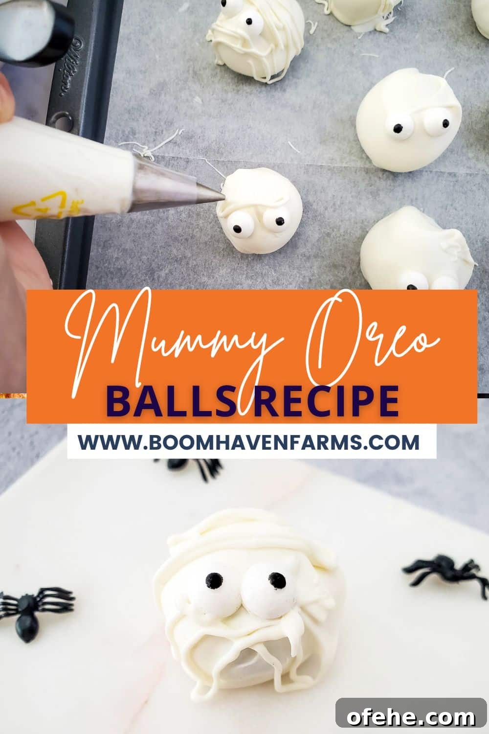 hero collage of oreo balls