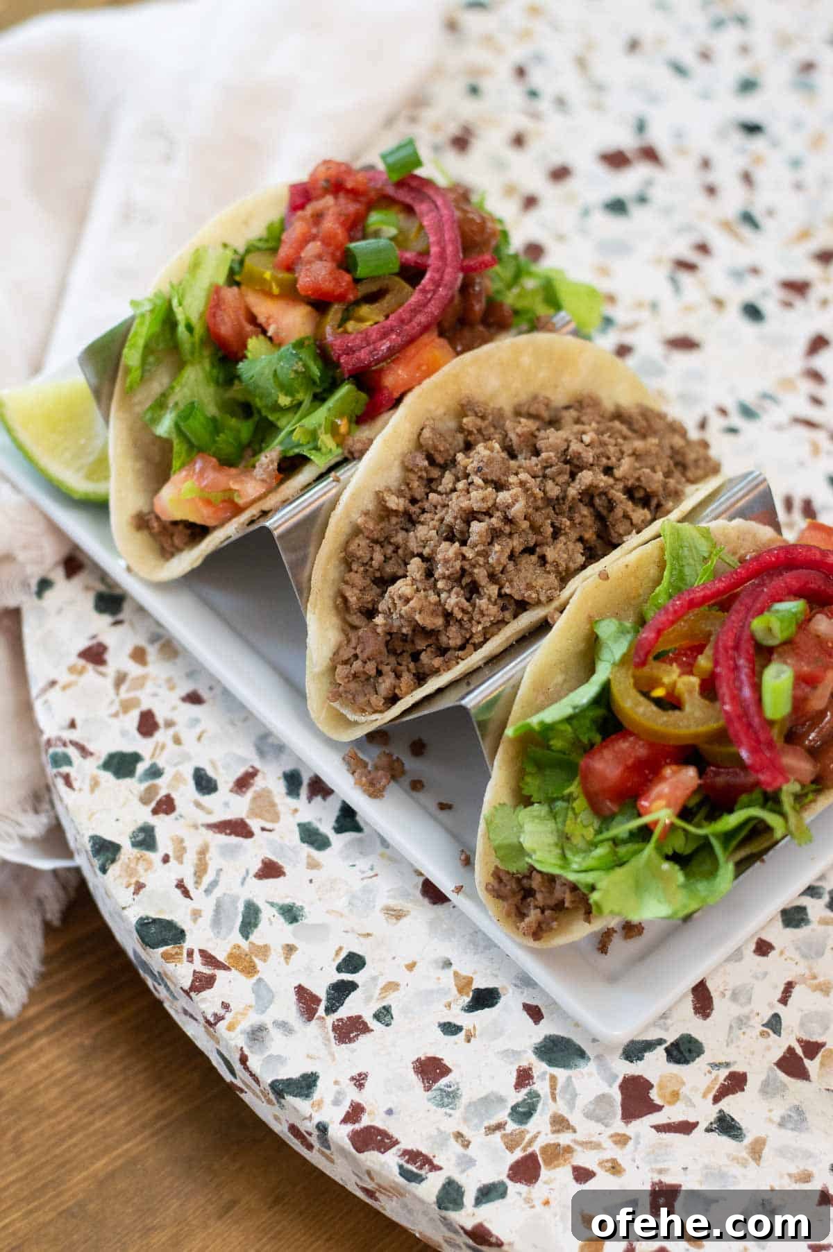 Classic Ground Beef Tacos: Grandma’s 60-Year Family Recipe 2 ground beef tacos