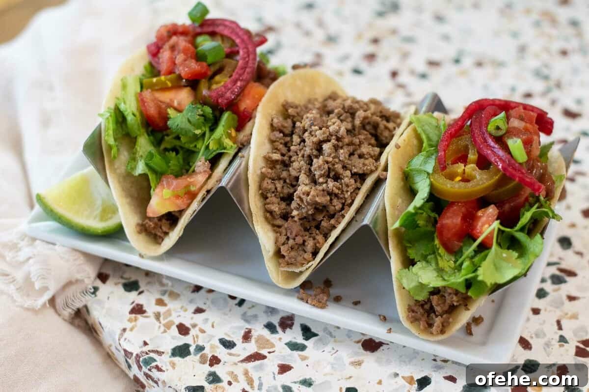 Classic Ground Beef Tacos: Grandma’s 60-Year Family Recipe 9 ground beef tacos