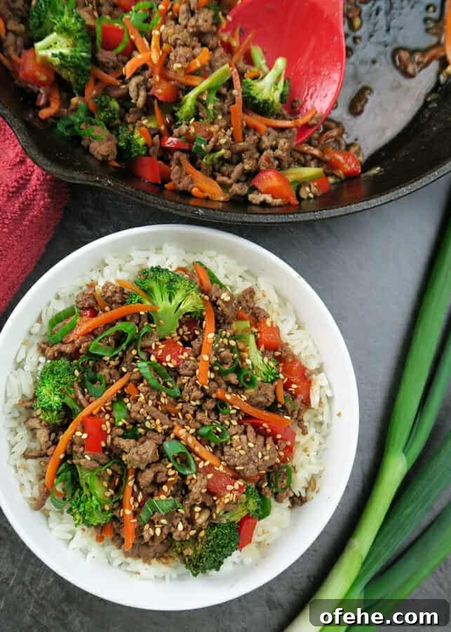 30-Minute Korean Ground Beef Stir-Fry Recipe (One-Pot) 3 img 3728 2