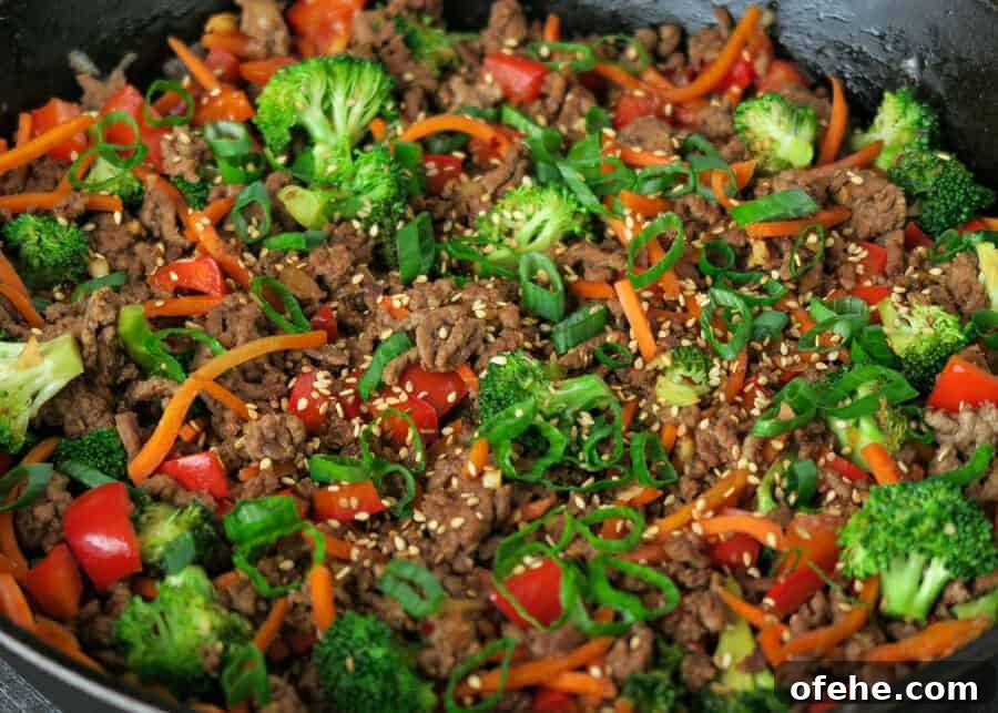30-Minute Korean Ground Beef Stir-Fry Recipe (One-Pot) 9 img 3728 8