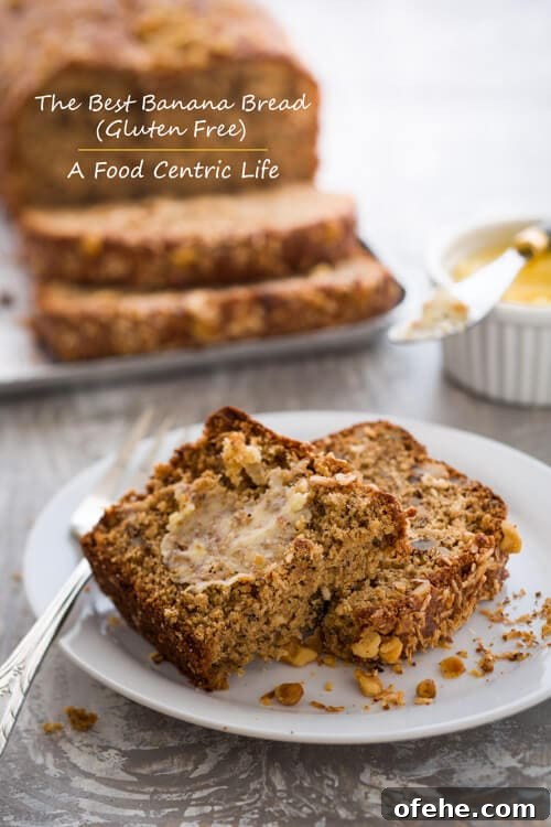 Gluten-Free Banana Bread Recipe That Actually Tastes Amazing 2 gluten-free banana bread | Afoodcentriclife.com