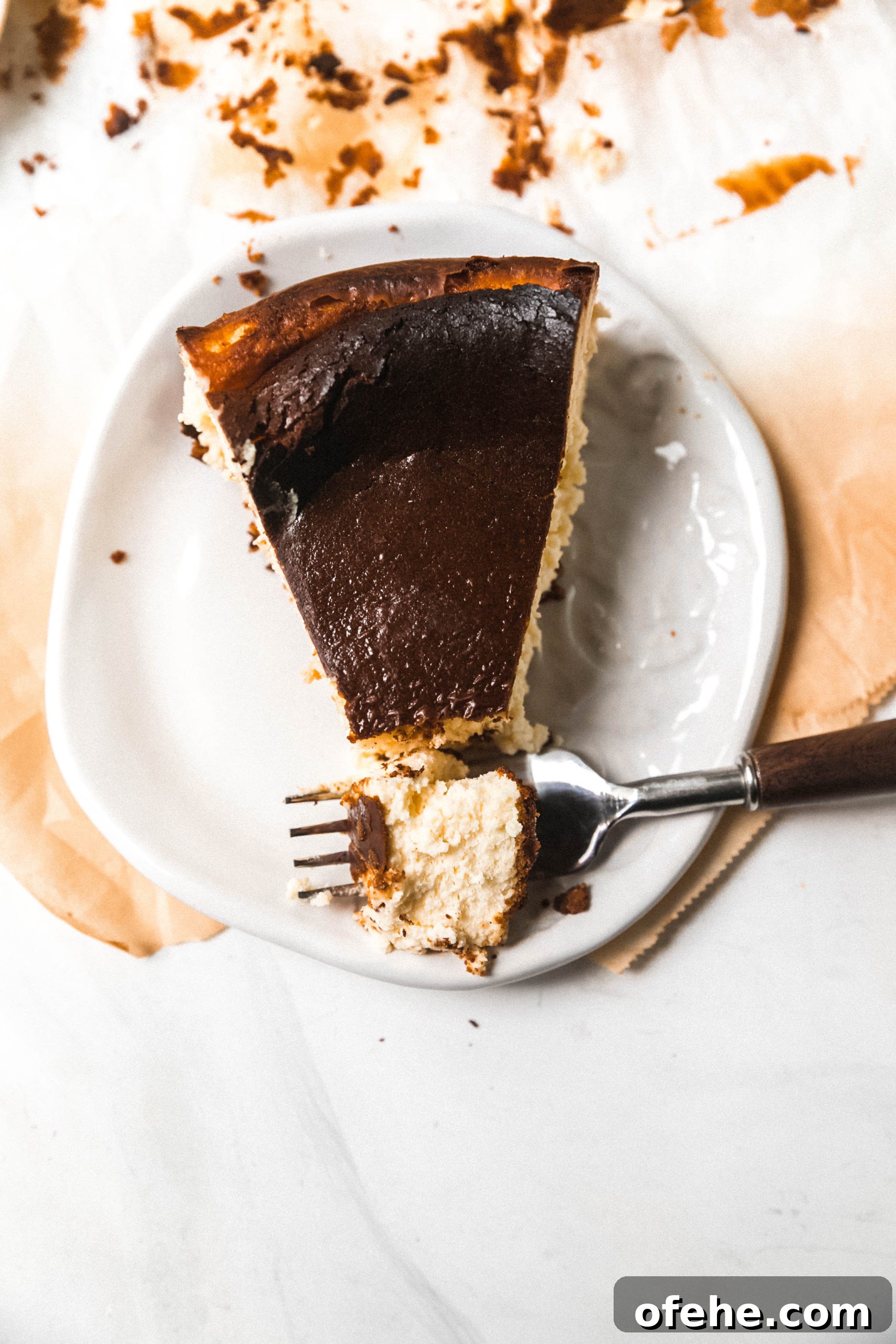 Basque Burnt Cheesecake Recipe: Creamy Crustless Dessert Guide 11 img 39110 10