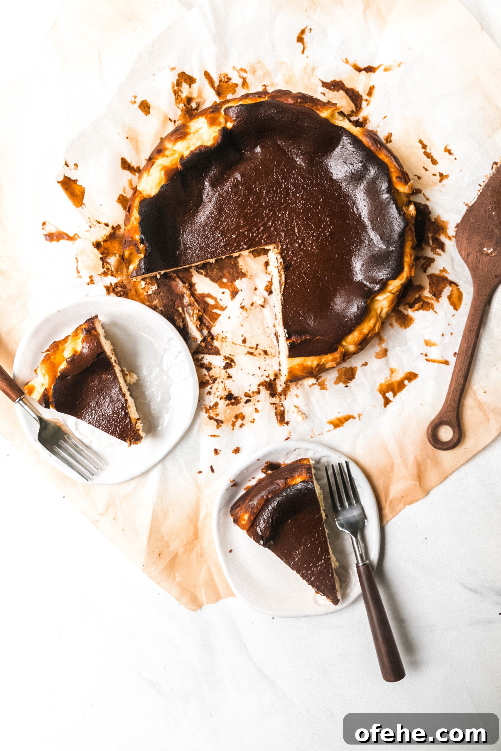 Basque Burnt Cheesecake Recipe: Creamy Crustless Dessert Guide 3 img 39110 2