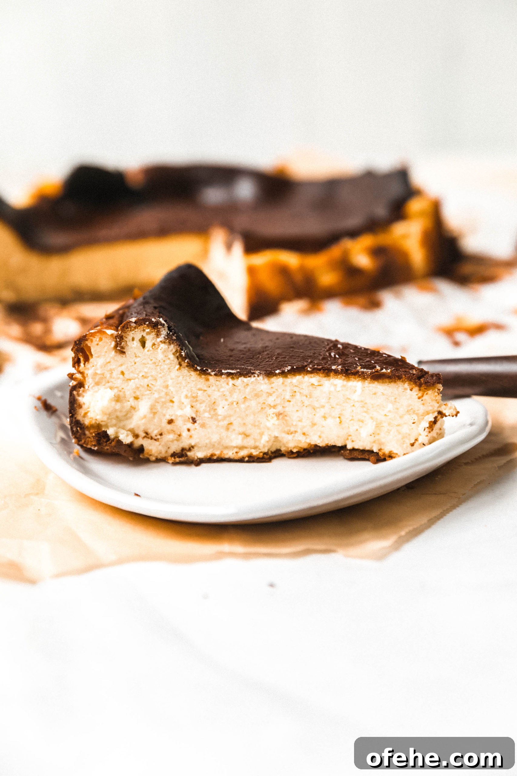 Basque Burnt Cheesecake Recipe: Creamy Crustless Dessert Guide 5 img 39110 4