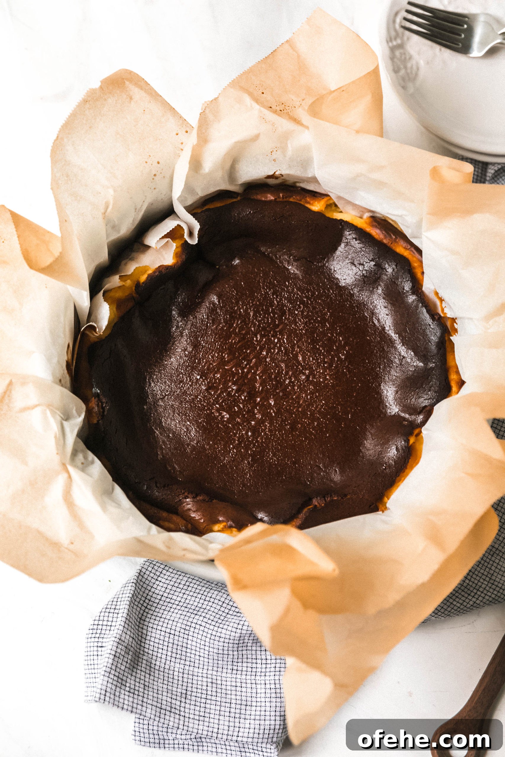 Basque Burnt Cheesecake Recipe: Creamy Crustless Dessert Guide 6 img 39110 5
