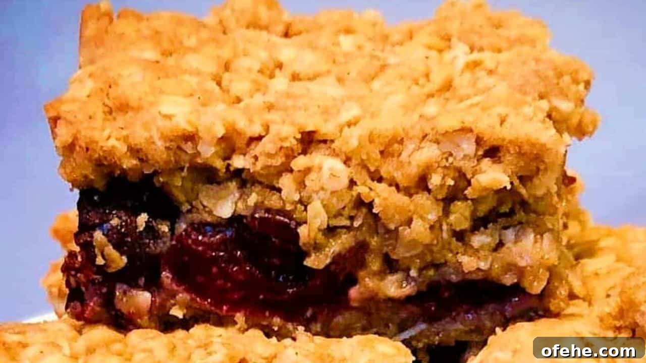 15 Genius Ways to Use Oats You Haven't Tried 2 Easy Cherry Crumble Bars