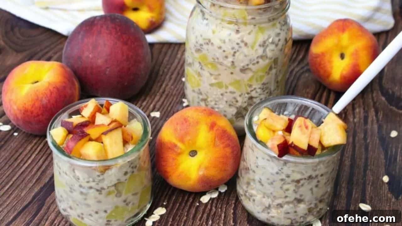 15 Genius Ways to Use Oats You Haven't Tried 13 Easy Canned Peach Overnight Oats