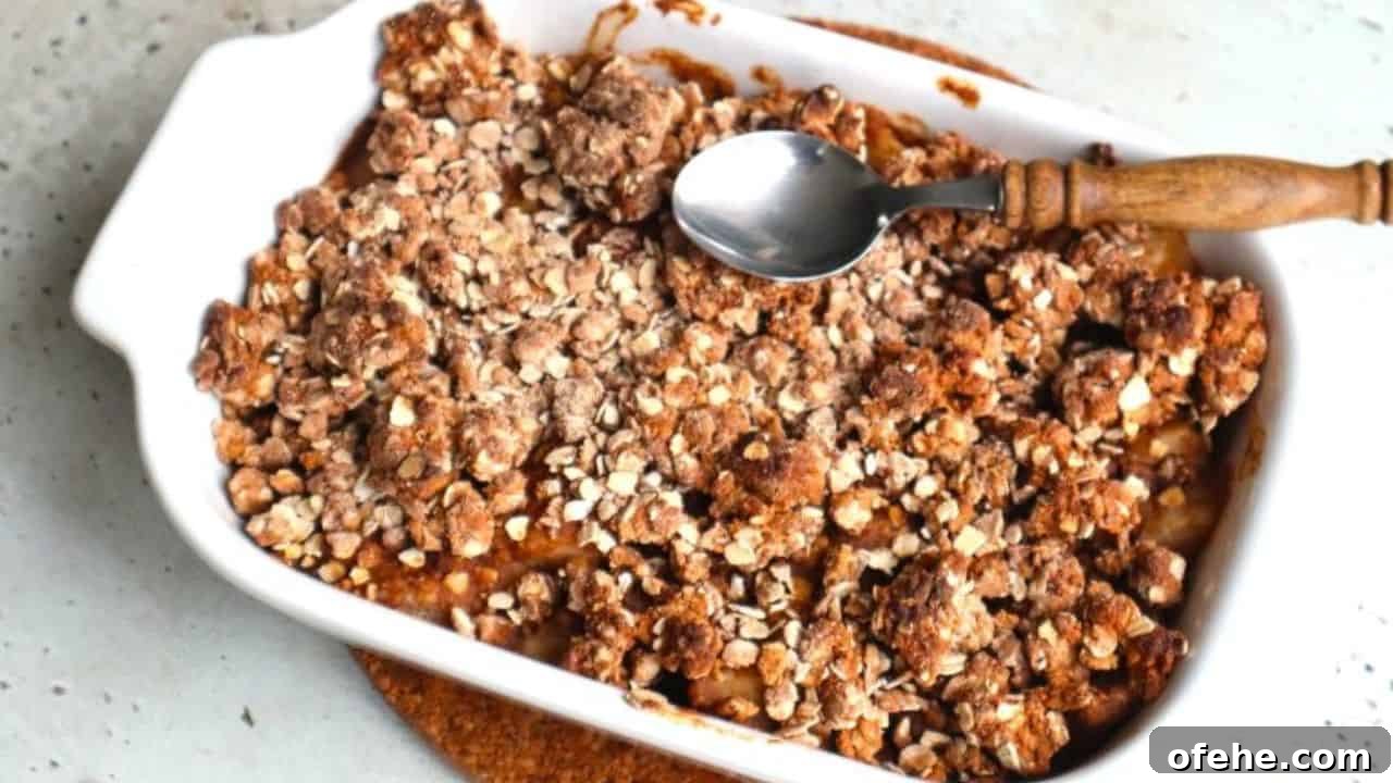 15 Genius Ways to Use Oats You Haven't Tried 8 Vegan & gluten-free pear crumble with chestnut and oat flour