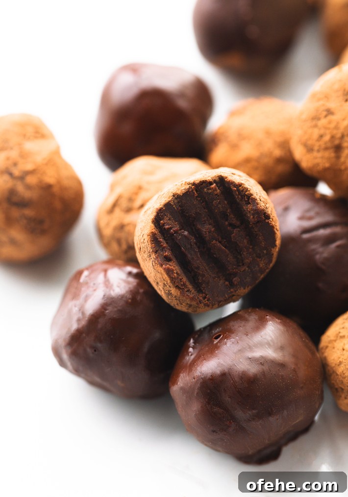 Easy Chocolate Truffles Recipe Easy Chocolate Truffles Recipe