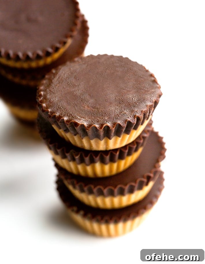 Healthy Chocolate Peanut Butter Cups Healthy Chocolate Peanut Butter Cups