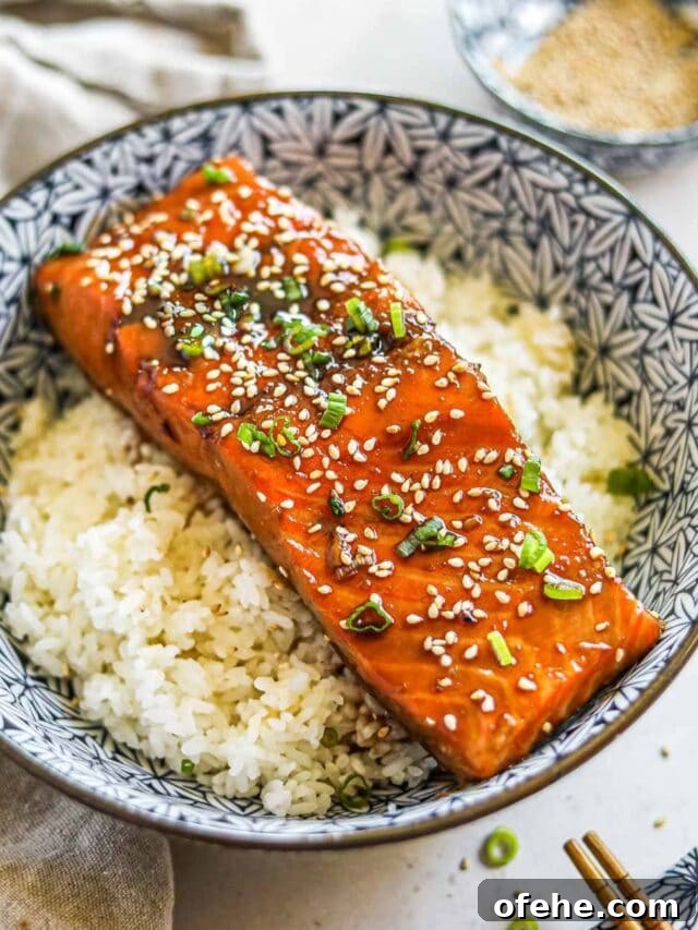 20 Delicious Dishes to Pair with Asparagus 16 Teriyaki salmon bowl donburi
