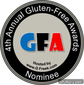 Nominated Again: Top Gluten-Free Blogs 2013 2 Image: GFreek 4th Annual Gluten Free Awards Logo