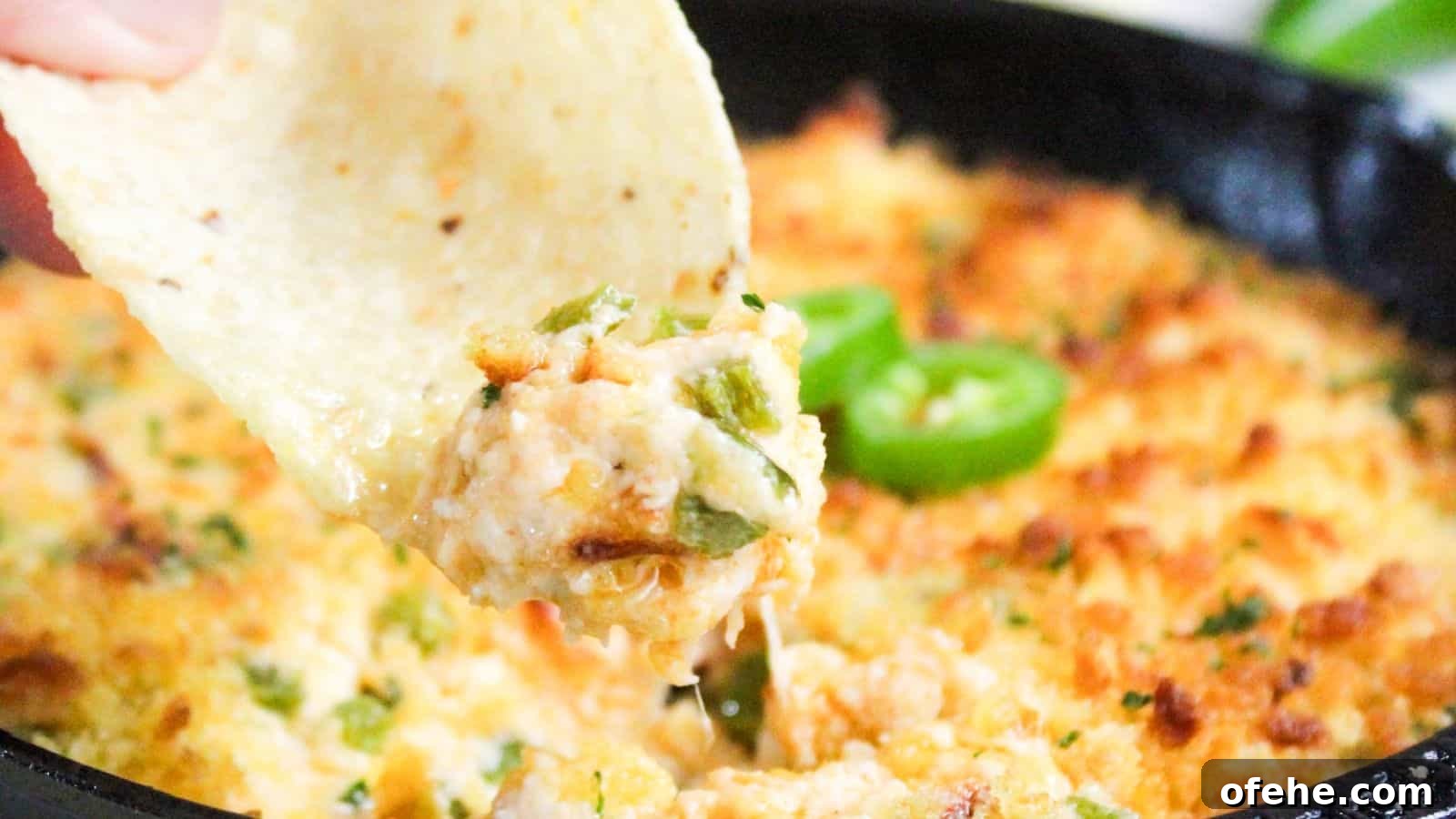 30 Quick Appetizers to Impress Guests Without Fuss 22 A cast iron skillet filled with a cheesy dip.