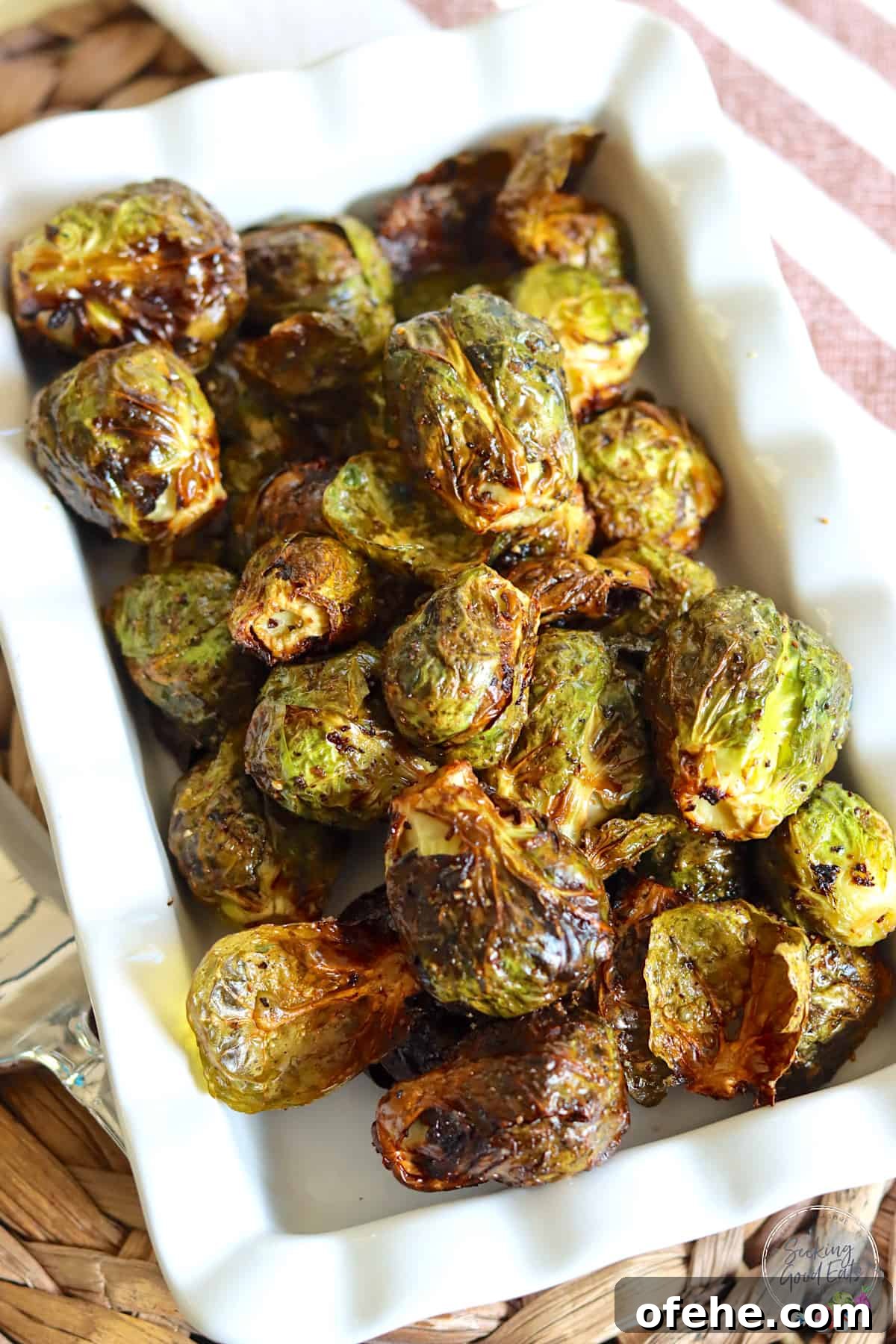 Crispy Air Fryer Brussels Sprouts Recipe for Perfectly Golden Bites 2 Crispy Air Fried Brussels Sprouts