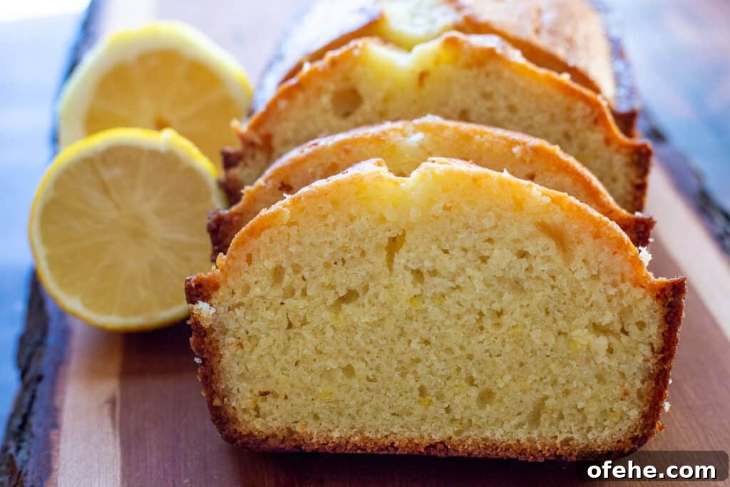 Classic Glazed Lemon Loaf with Zesty Sugar Glaze 5 (ALT="")