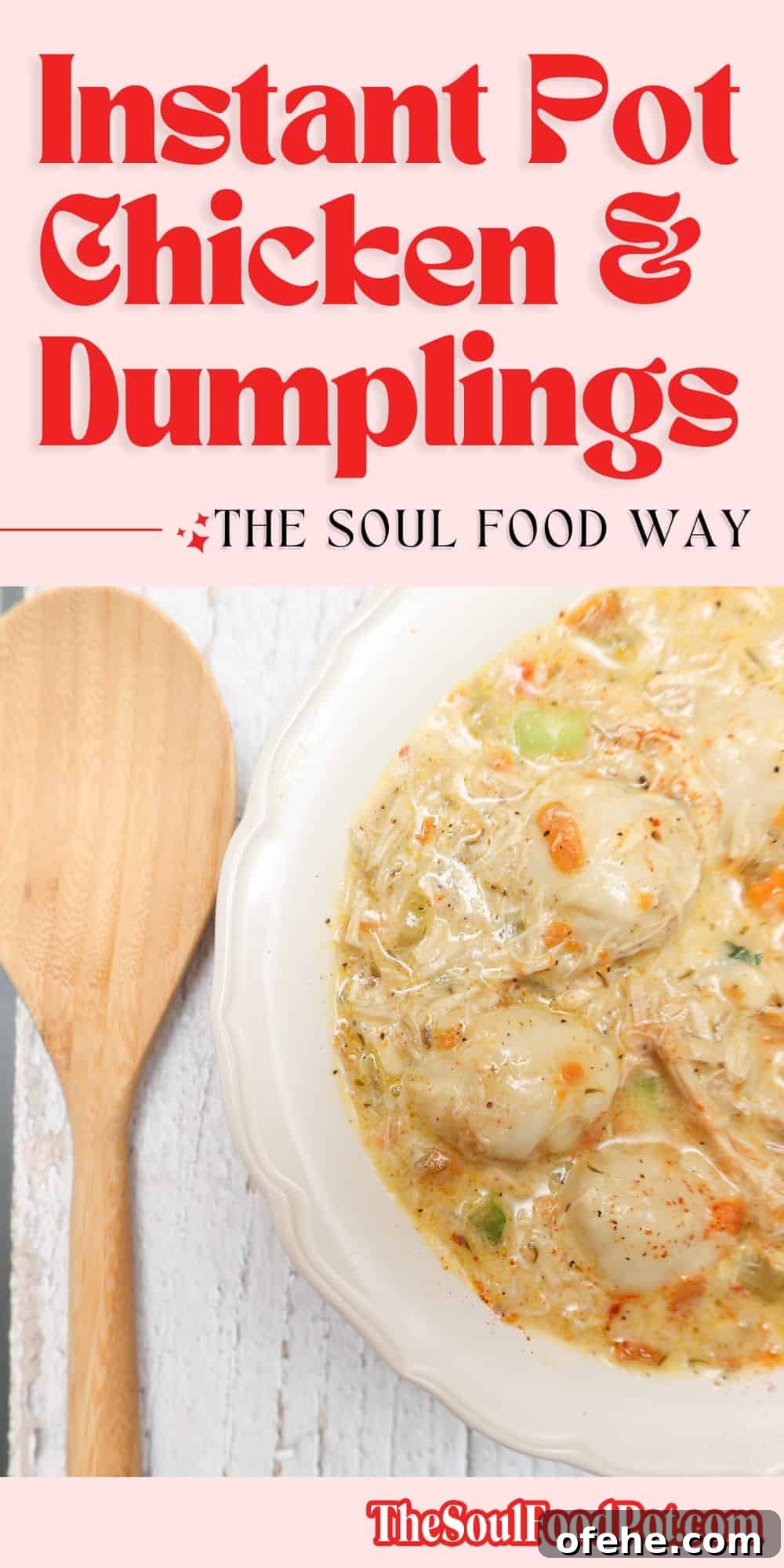 Instant Pot Southern Chicken and Dumplings Recipe 8 Can you make chicken and dumplings in the Instant Pot?