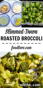 Slimmed-Down Roasted Broccoli