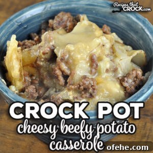This Cheesy Beefy Crock Pot Potato Casserole is now even easier to prep and tastes just as good. If you are looking for comfort food, look no further.
