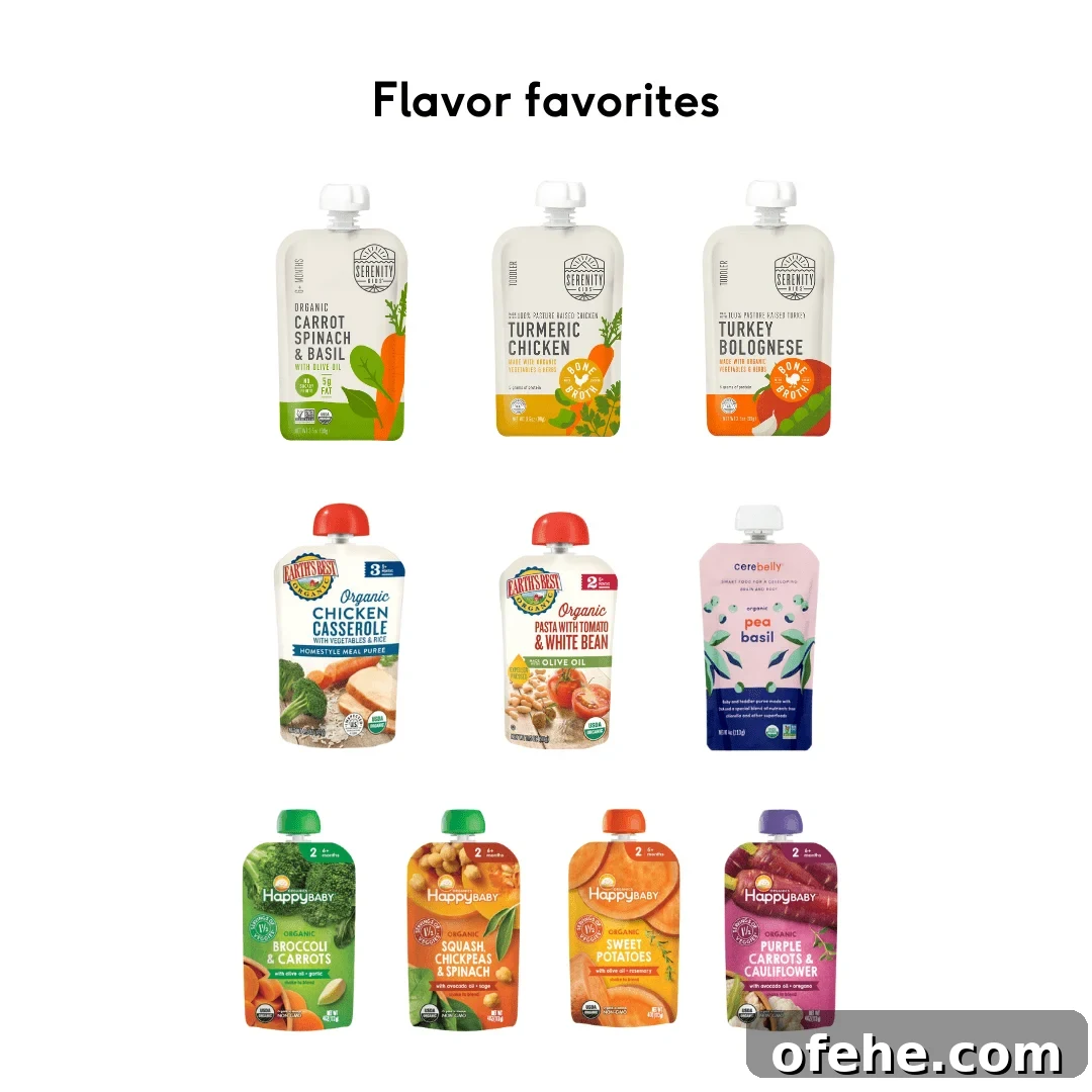 best baby food pouches favorite flavors baby food pouches