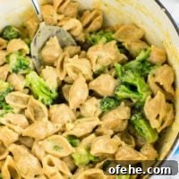 Creamy Broccoli Macaroni and Cheese Bake 8 Lightened up broccoli shells and cheese with sharp cheddar cheese and whole wheat pasta.