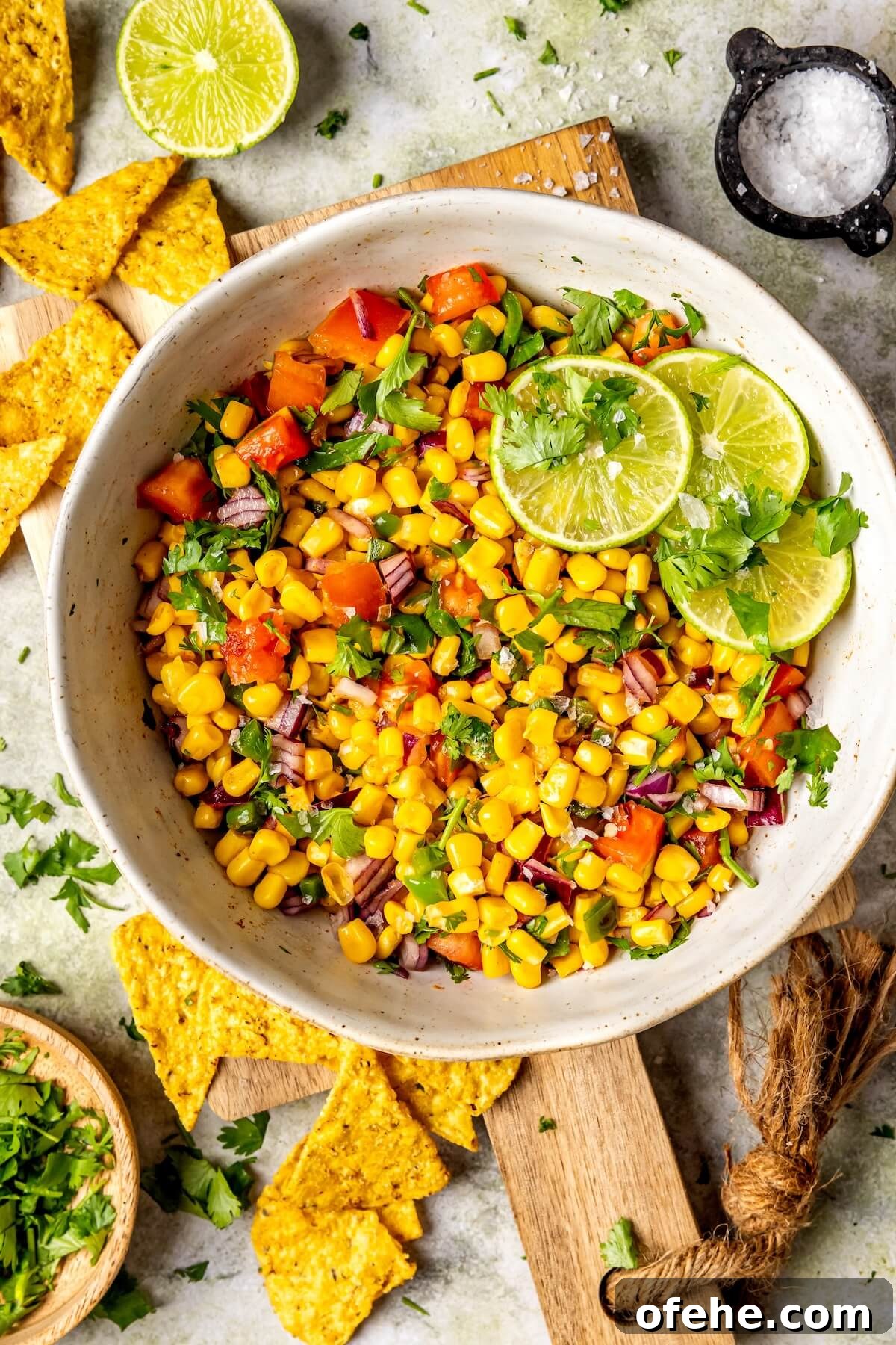 Fresh Sweet Corn Salsa Recipe for Summer Parties 3 Fresh Sweet Corn Salsa - Olivia Adriance