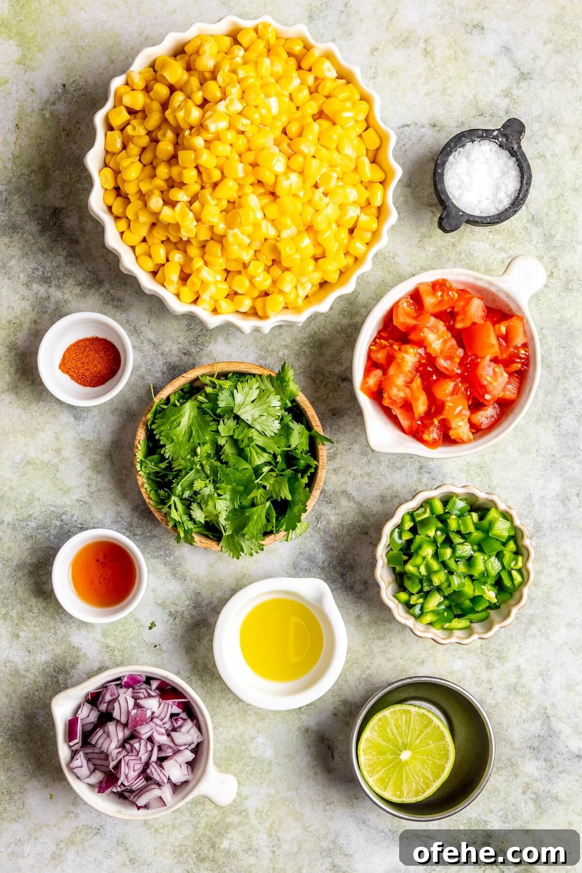 Fresh Sweet Corn Salsa Recipe for Summer Parties 6 Ingredients for Fresh Sweet Corn Salsa - Olivia Adriance