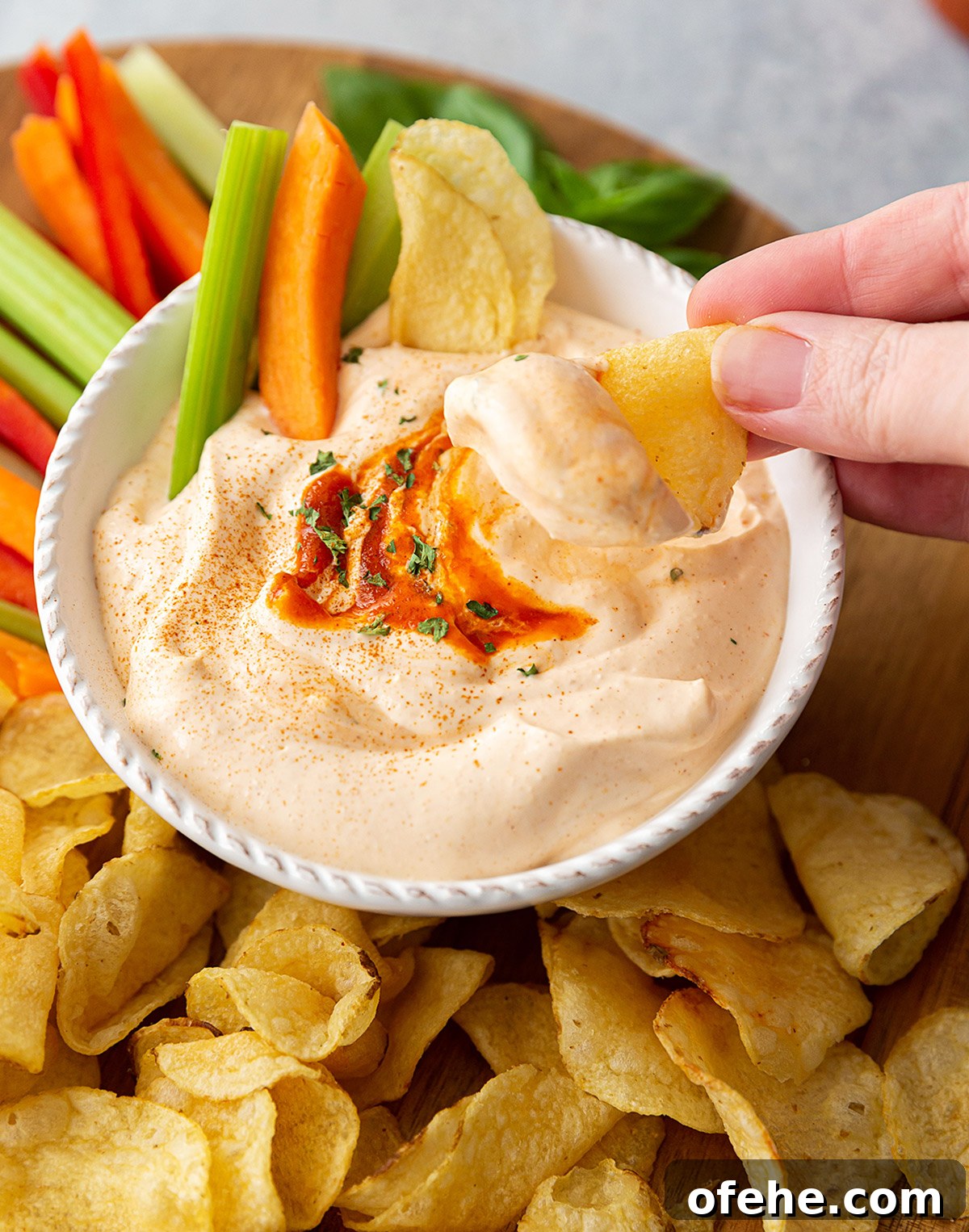 Sriracha Dipping Sauce Recipe: Spicy Garlic Aioli for Any Dish 5 Sriracha Dipping Sauce served