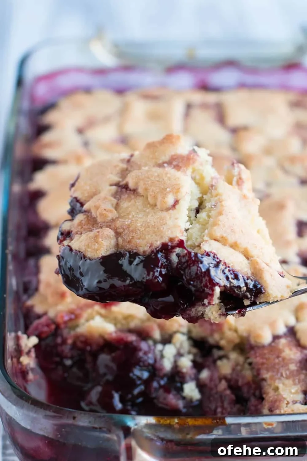 Cherry Sugar Cookie Cobbler Recipe: Sweet Cherry Dessert with Crumb Topping 4 Sugar Cookie Cherry Cobbler. Sweet, juicy cherries bake beneath a tender, yet crispy crust of buttery sugar cookies. A fun twist on traditional cobbler.