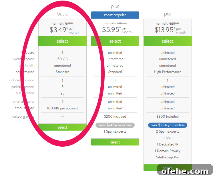 Create a Blog in 3 Clear Steps: From Idea to Launch 3 bluehost4