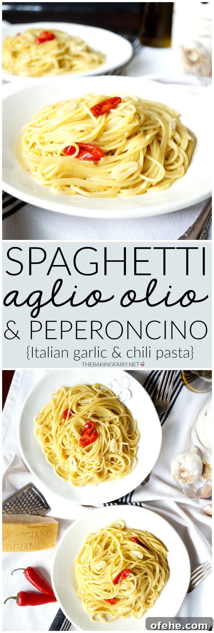 Spaghetti Aglio, Olio e Peperoncino – Classic Spicy Garlic Pasta 8 spaghetti aglio, olio & peperoncino | The Baking Fairy