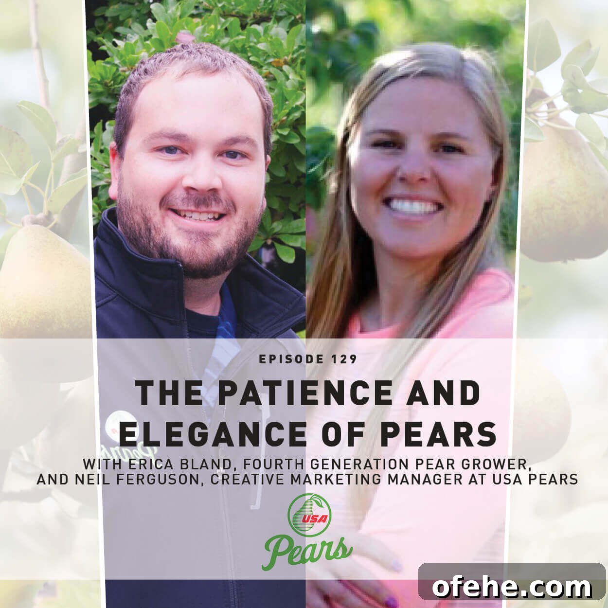 Episode 129: USA Pears Instagram Card