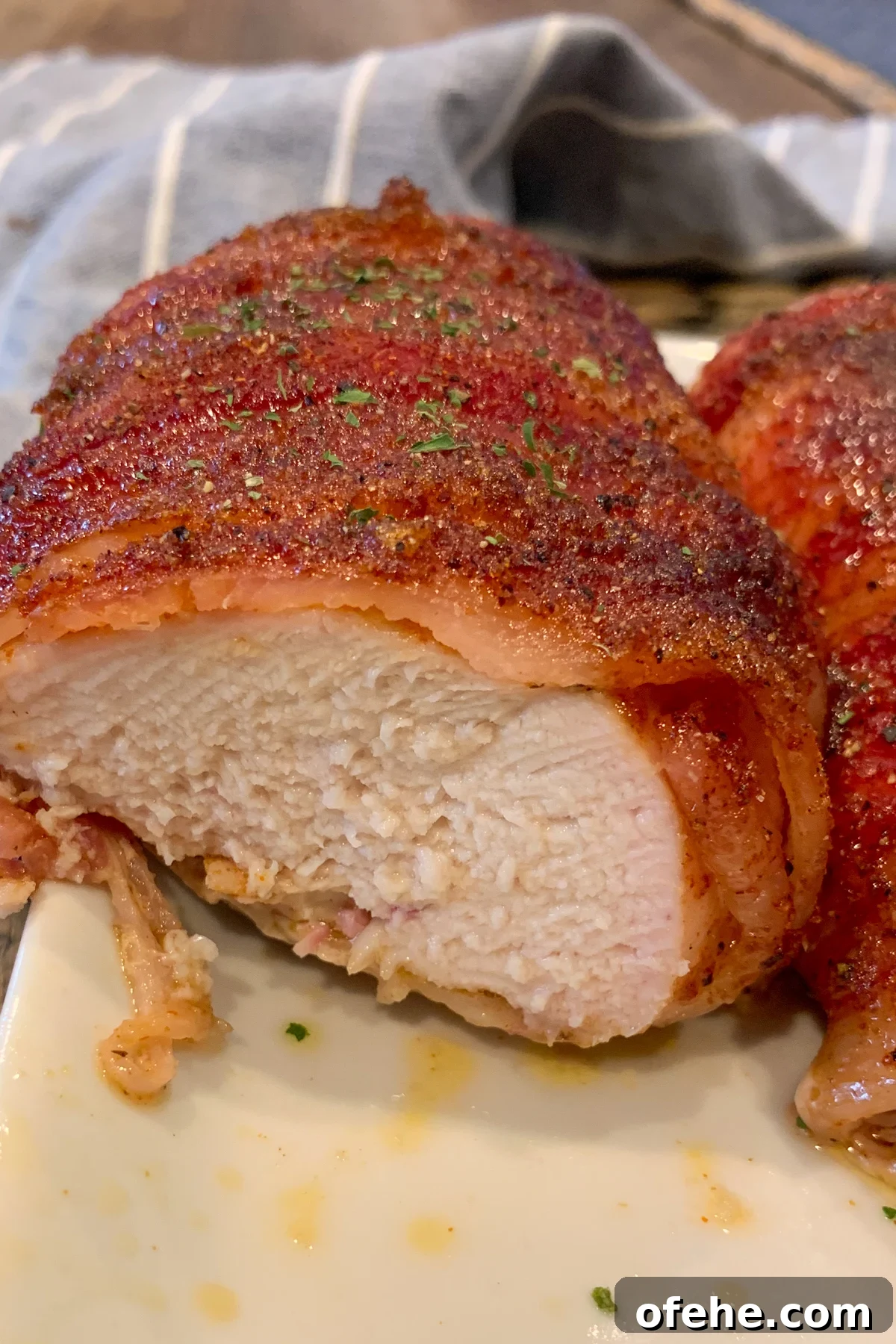 Juicy Bacon-Wrapped Chicken Breast Recipe for Dinner 3 Juicy Bacon Wrapped Chicken