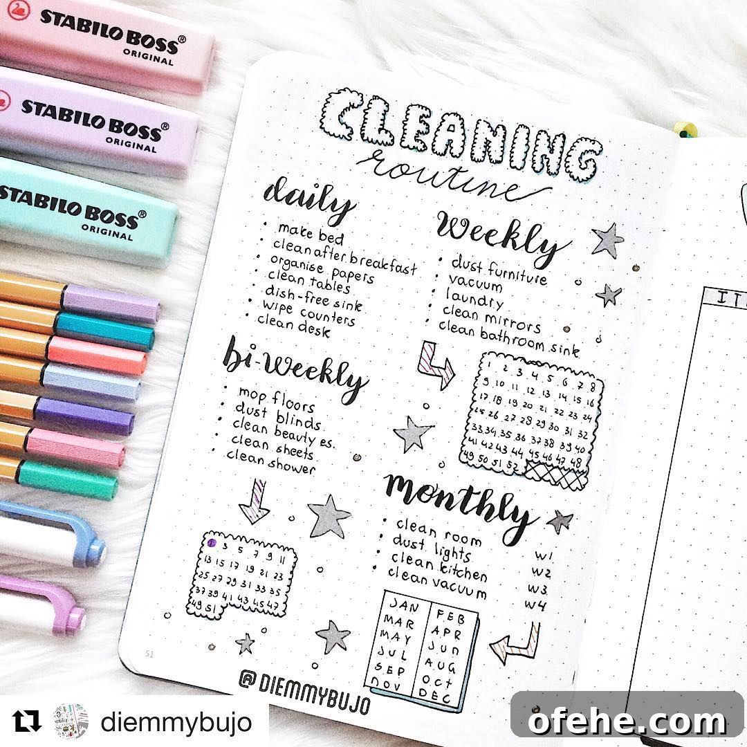 Play With Fonts Cleaning Spread