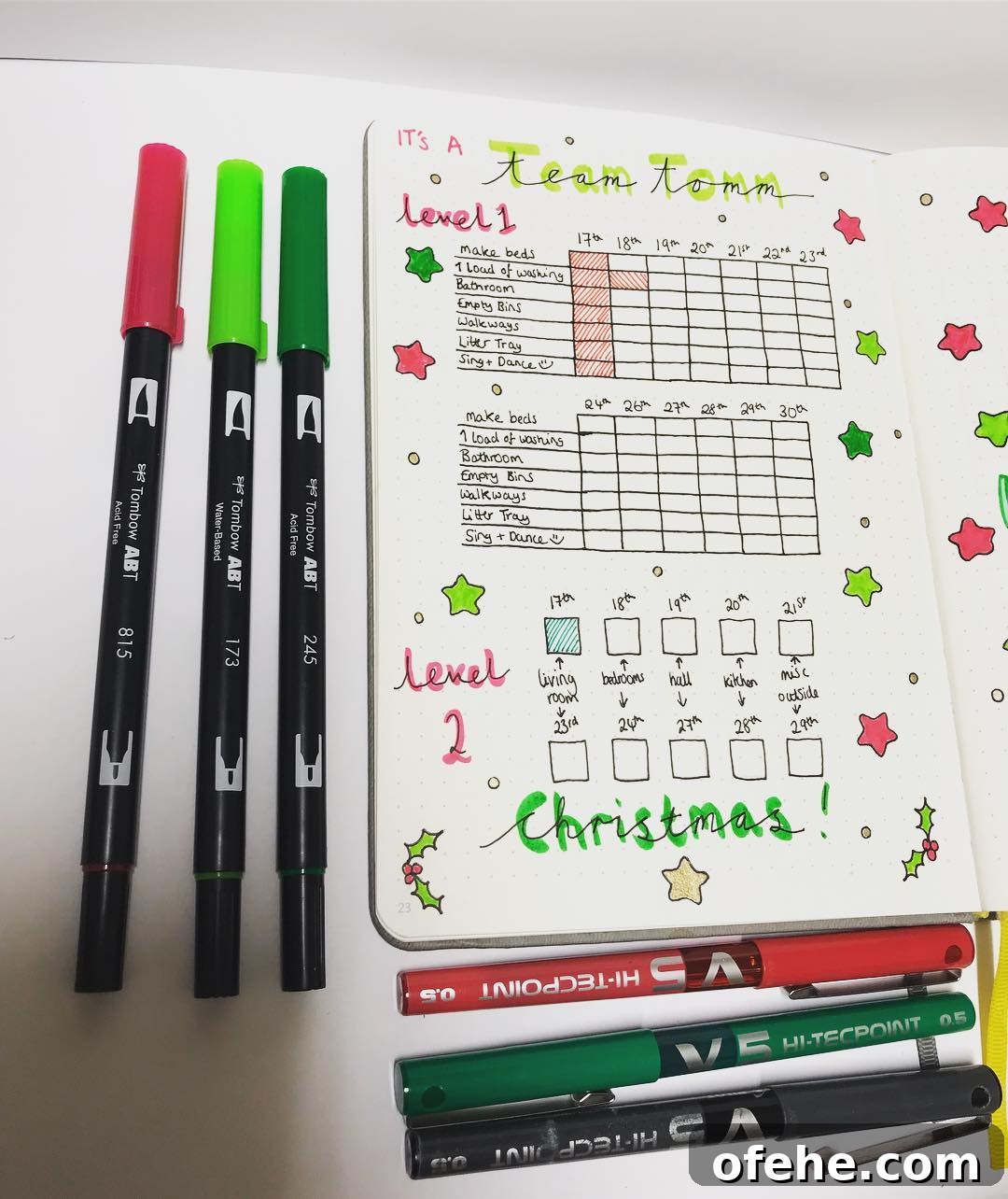 Team Tidy Spread