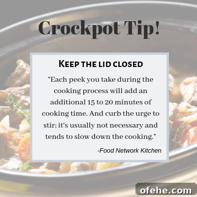 Crockpot cooking tip for football parties.