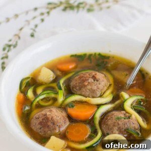 Comforting Vegetable Meatball Soup Recipe with Fresh Herbs 6 img 8698 5