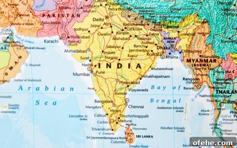 Indian Tadka: Mastering the Art of Tempering Spices 3 map of India