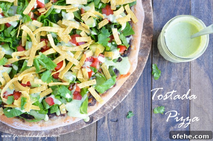 Tostada Pizza Recipe – CPK Copycat Version 2 tostada1