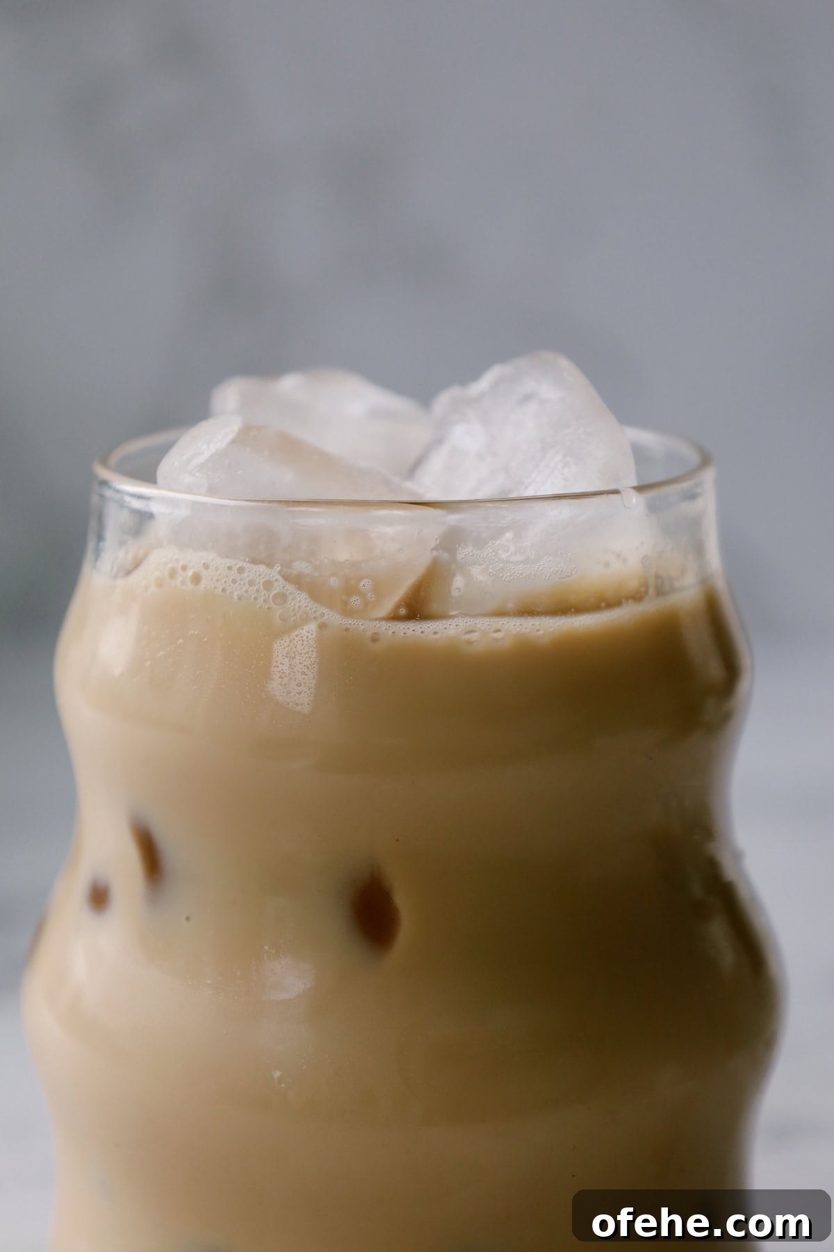 iced chai latte