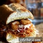 Crispy Shrimp Parmesan Sandwich Recipe for Dinner 3 Shrimp Parmesan Sandwiches | Melanie Makes