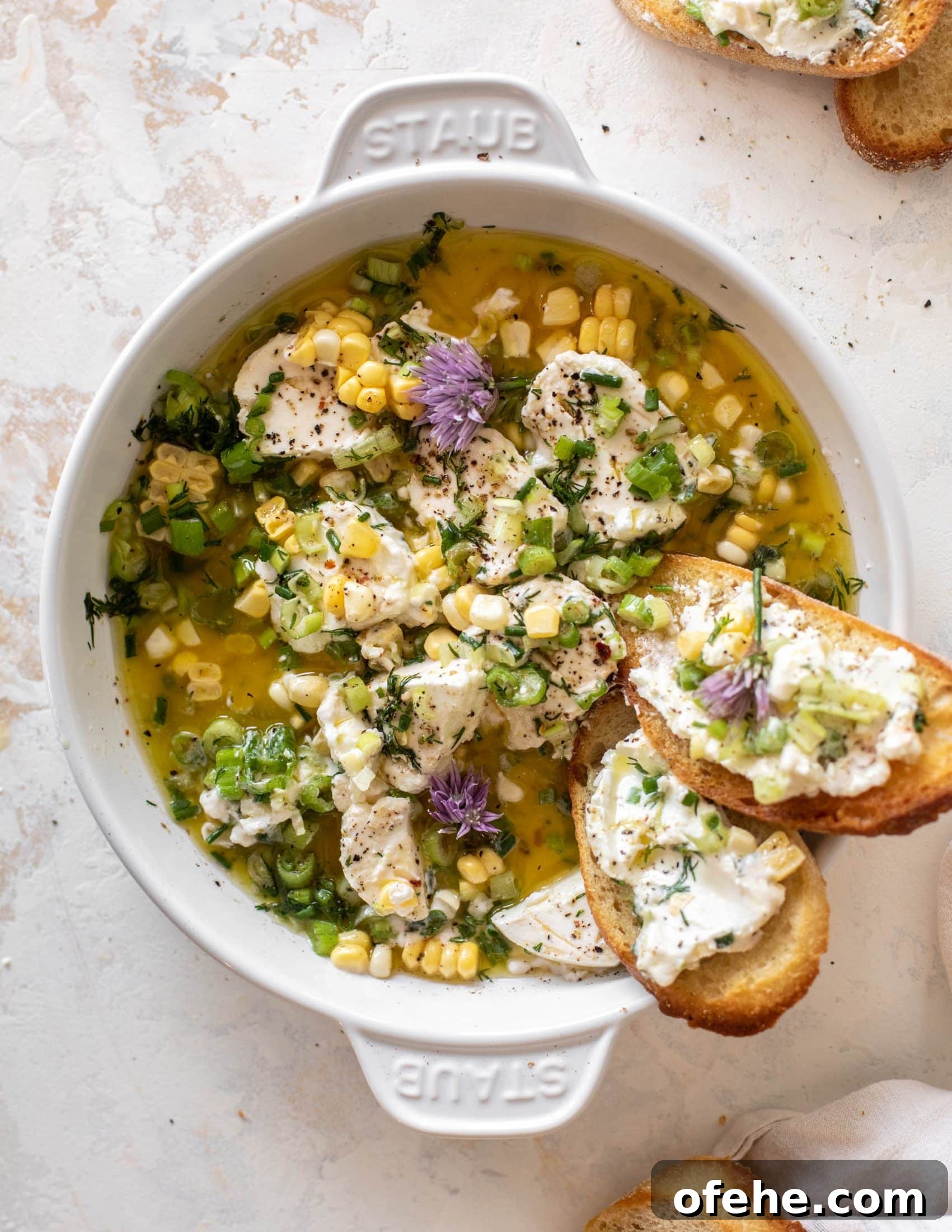 Summer-Marinated Goat Cheese: Flavorful Recipe for Picnics and Salads 8 summer marinated goat cheese