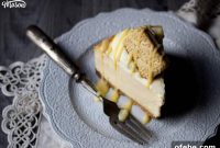 Decadent Baked Custard Cream Cheesecake Recipe