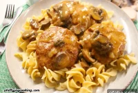 Smothered Turkey Burgers with Mushroom and Onion Gravy