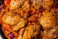 One-Pan Cajun Chicken Skillet Dinner