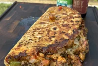 Cheesy Chicken Bacon Ranch Quesadillas