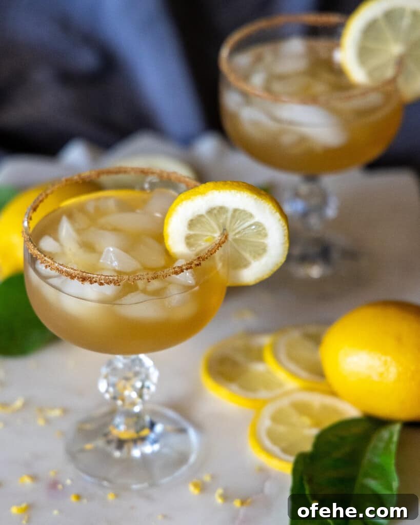Lemon Crush Vodka Cocktail Recipe: Zesty Lemon Drink 3 Lemon Crush Cocktail_vertical
