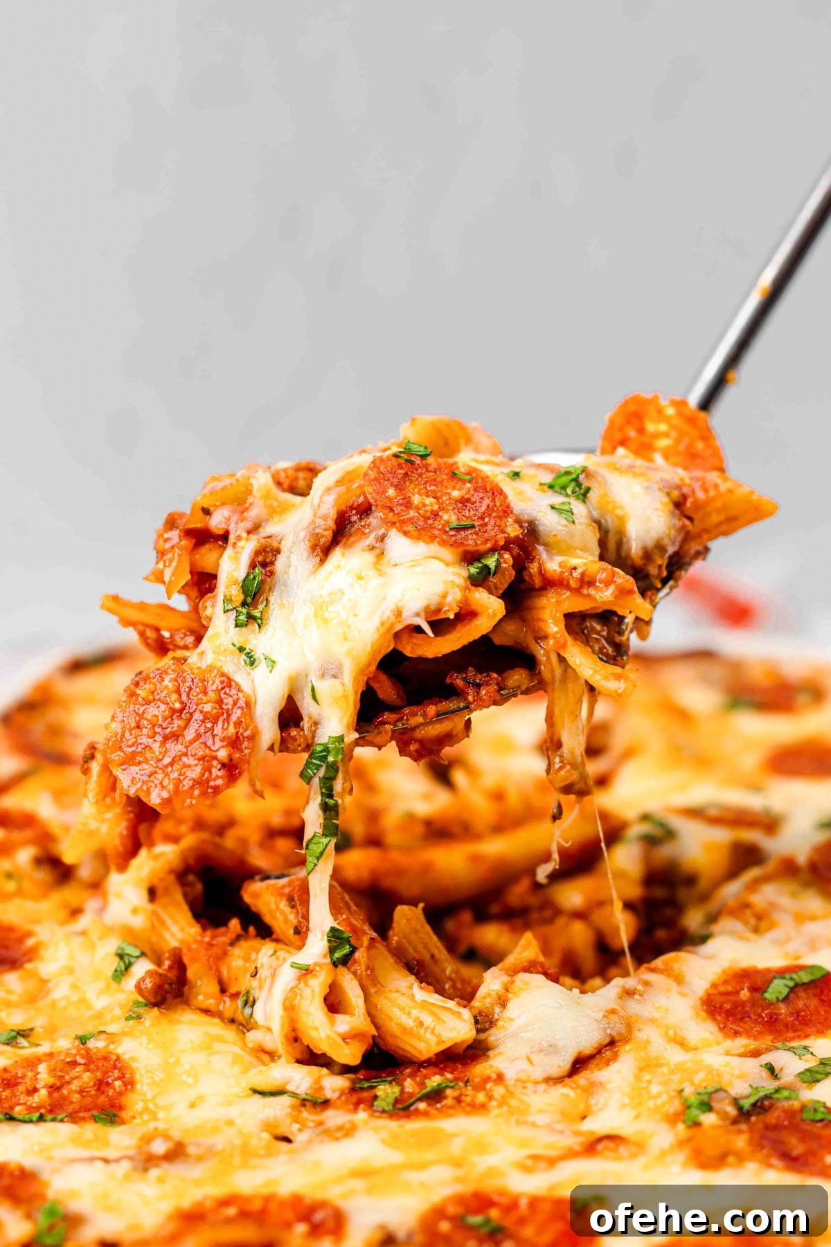 Pizza Pasta Casserole